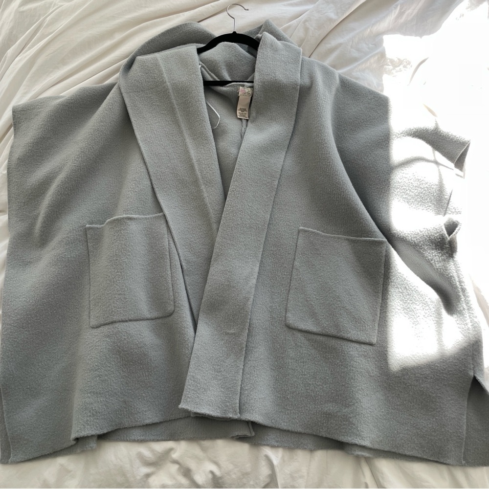 Free People Soft Gray Jacket